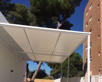 Toldos Antón TECHO FIJO EN VIVIENDA UNIFAMILIAR