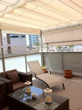 Toldos Antón toldo en terraza de vivienda