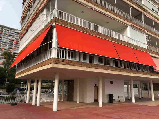 Toldos Antón VIVIENDA ALBUFERA-TOLDOS CON COFRE MOTORIZADOS